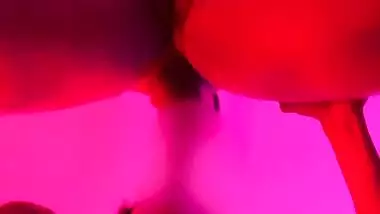 Sexy wife kisses and bend down in her knees for deep suck