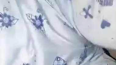 Cute girl fingering for boyfriend