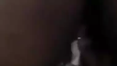 Inventive Indian slut during solo sex in bathroom uses tube as XXX toy