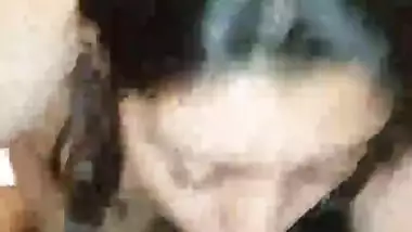 Beautiful Indian Sexy Girl Sucking Lover Dick