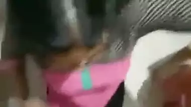 Delightful Desi chick came for business but had XXX oral sex with male