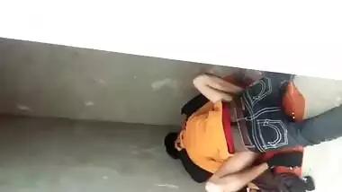 Outdoor fucking caught