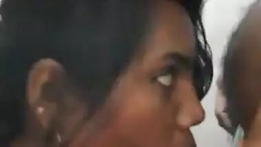 Naughty office girl gives blowjob to her colleague