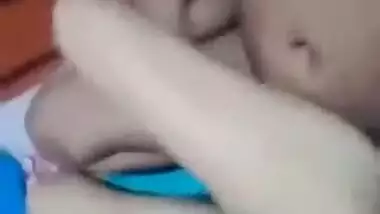 Naughty wife making video of her hubby fucking her sister