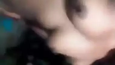 Boudi Desi MILF welcomes XXX viewers with her naked tits and pussy