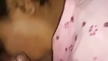 Big boobs Pakistani aunty sucking young dick