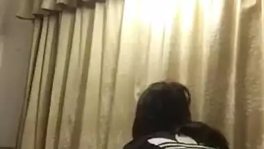 Ordinary Desi girl shows off her small XXX tits and shaved slit