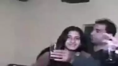 Indian Girl Getting Naked At A Party