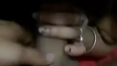 Dehati dick sucking MMS video