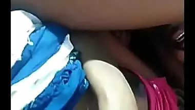 Horny lovers phone sex MMS video goes live