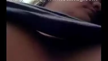 Student Girl Showing Nice Boobs