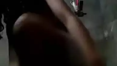 Desi female exposes her XXX boobs with perky nipples and takes pants off