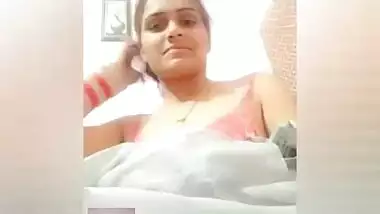 New Marriage Couple video call wife change clothes