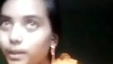 Bangladeshi cute village girl showing boobs on video call