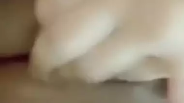 Cute Girl Showing And Playing With Her Boobs and Pussy