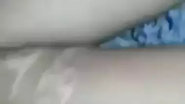 Horny Indian XXX girl tasting her boyfriend’s big dick on cam MMS