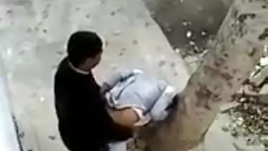 desi couple doggy out side