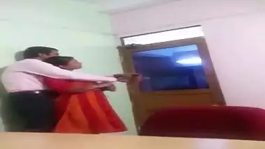 Superhot Desi teacher enjoying ass during break with Audio