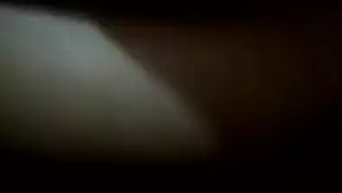 Chubby nude girl guiding dick inside her pussy