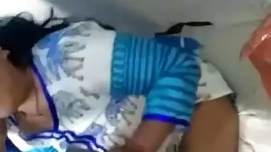 Desi Bhabhi Giving Handjob