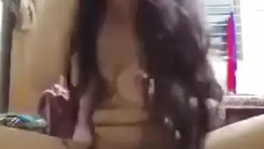 XXX fingering by lonely Desi college girl who masturbates on the floor