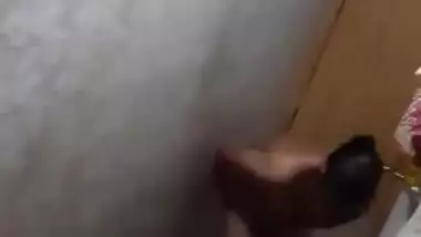 Perv buys to film XXX videos of Desi landlady taking a shower