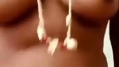 Nice boobs Indian wife on top