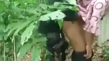 Desi sex MMS! Slutty village sister fucking with young brother In jungle
