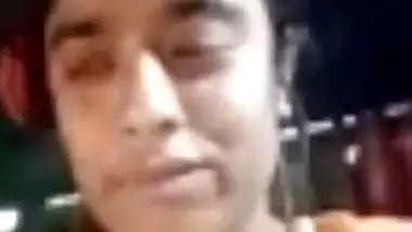 Village girl video call boobs showing recorded by lover