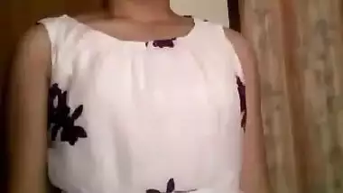 Indian nurse Stripping nude video