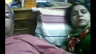 Mature marathi aunty home sex with father-in-law