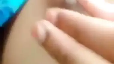 Indian nude girl from Hyderabad shows her big boobs