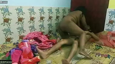 Indian hot Tamil Bhabhi XXX sex with teen boyfriend! All night hard sex!!