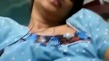 Today Exclusive- Horny Desi Girl Record Her Nude Video And Masturbate Part 7