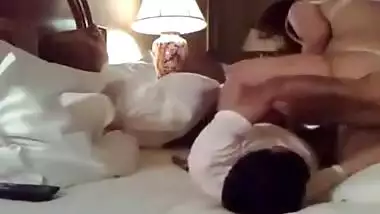 Newly married desi couple honeymoon video Clear Audio and Loud Moaning