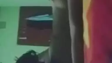 Panties are off so lovely Desi is defenseless in front of XXX lover MMS