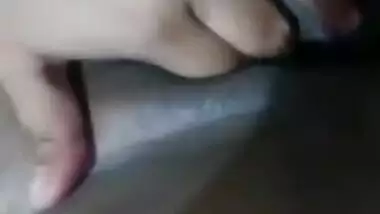 Today Exclusive- Horny Desi Boudi Record Nude Selfie And Fingering Part 2