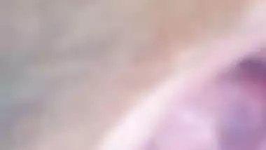 Desi village XXX bitch shows her naked pussy on video call with lover MMS