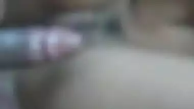 Indian guy during sex with GF records how dick slides into XXX cunny