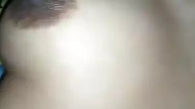 Today Exclusive- Sexy Figure Wife Boob And Pussy Record By Hubby Part 1