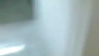 Bengali girl standing hand job to her lover