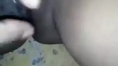 In bathroom